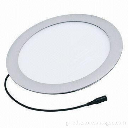 Super Bright LED as Lighting Sources Round Panel Light, 120 Degrees Beam Angle
